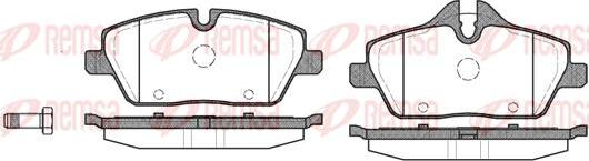 Kawe 1131 00 - Set placute frana,frana disc aaoparts.ro