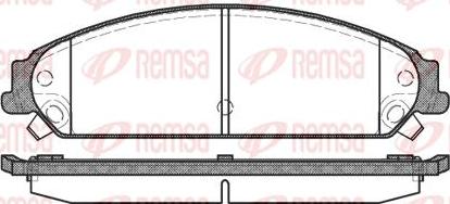 Kawe 1128 08 - Set placute frana,frana disc aaoparts.ro