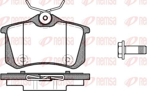 Kawe 1391 10 - Set placute frana,frana disc aaoparts.ro