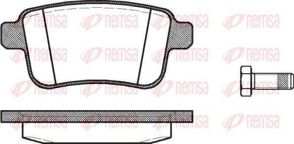 Kawe 1352 00 - Set placute frana,frana disc aaoparts.ro
