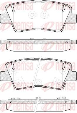 Kawe 1362 52 - Set placute frana,frana disc aaoparts.ro