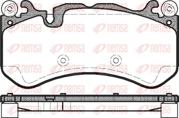 Kawe 1300 00 - Set placute frana,frana disc aaoparts.ro