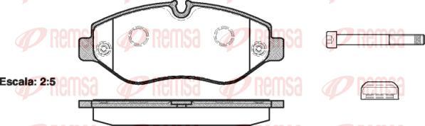 Kawe 1245 00 - Set placute frana,frana disc aaoparts.ro