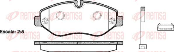 Kawe 1245 10 - Set placute frana,frana disc aaoparts.ro