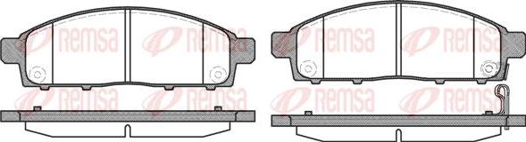 Kawe 1242 01 - Set placute frana,frana disc aaoparts.ro