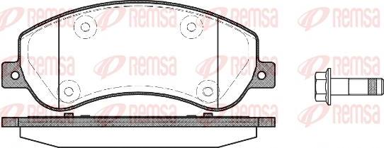 Textar 2448404 - Set placute frana,frana disc aaoparts.ro