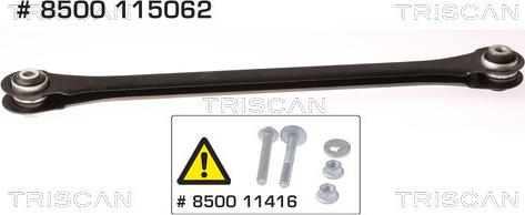 Kawe 8500 115062 - Brat / bieleta, suspensie roata aaoparts.ro