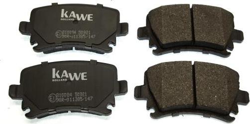 Kawe 810084 - Set placute frana,frana disc aaoparts.ro