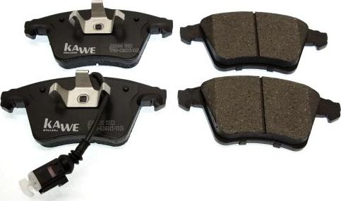 Kawe 810086 - Set placute frana,frana disc aaoparts.ro