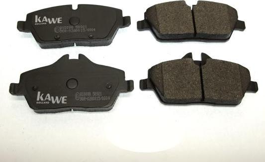 Kawe 810088 - Set placute frana,frana disc aaoparts.ro