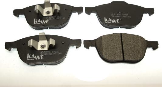 Kawe 810 087 - Set placute frana,frana disc aaoparts.ro