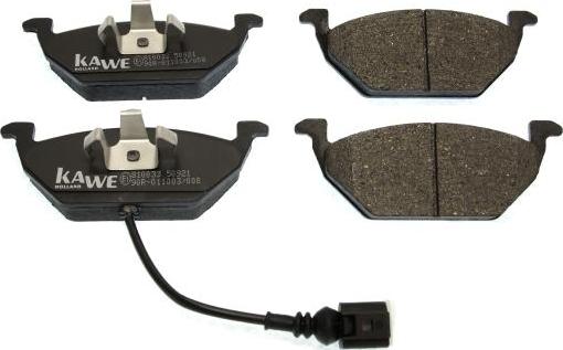Kawe 810033 - Set placute frana,frana disc aaoparts.ro