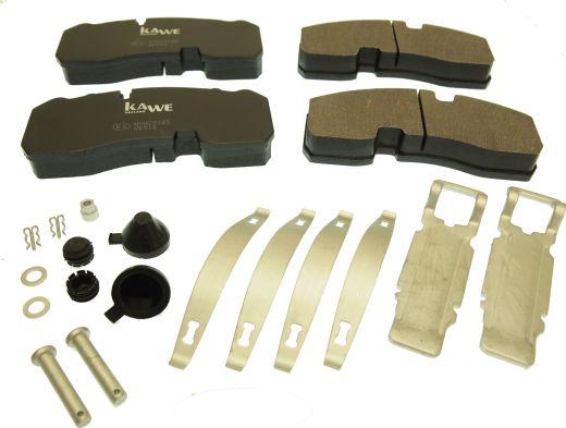 Kawe 88083 - Set placute frana,frana disc aaoparts.ro