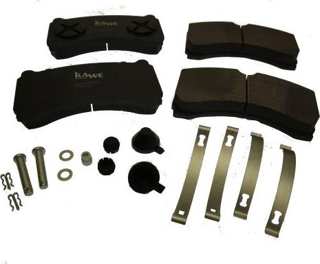 Kawe 88100 - Set placute frana,frana disc aaoparts.ro