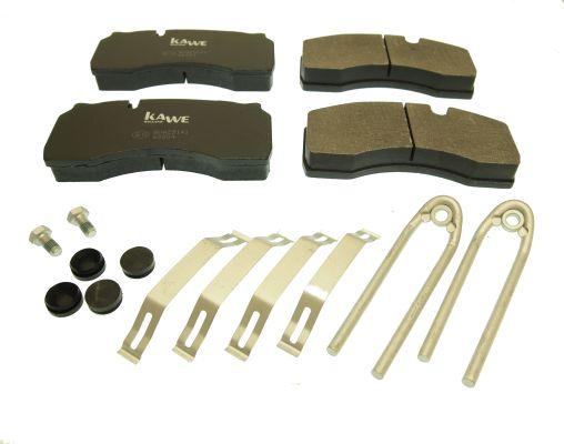 Kawe 88108 - Set placute frana,frana disc aaoparts.ro