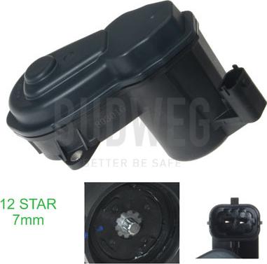 Kawe 208030 - Element actionare. etrier frana de parcare aaoparts.ro