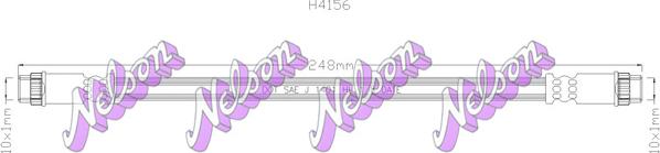 Kawe H4156 - Furtun frana aaoparts.ro