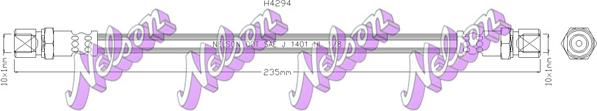 Kawe H4294 - Furtun frana aaoparts.ro