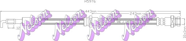Kawe H5976 - Furtun frana aaoparts.ro