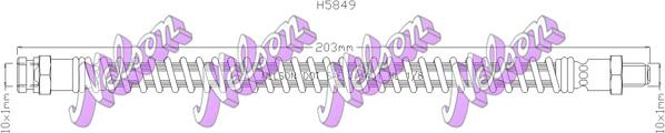 Kawe H5849 - Furtun frana aaoparts.ro