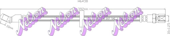 Kawe H6438 - Furtun frana aaoparts.ro