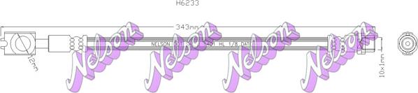 Kawe H6233 - Furtun frana aaoparts.ro