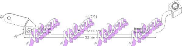 Kawe H6791 - Furtun frana aaoparts.ro