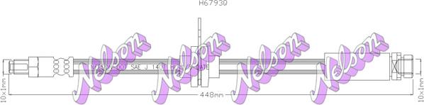 Kawe H6793Q - Furtun frana aaoparts.ro
