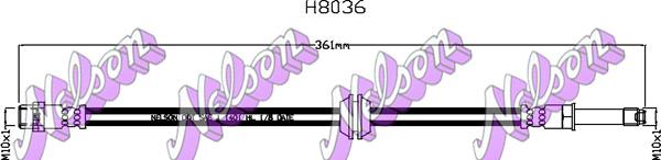 Kawe H8036 - Furtun frana aaoparts.ro