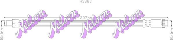 Kawe H3883 - Furtun frana aaoparts.ro