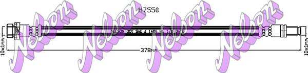 Kawe H7550 - Furtun frana aaoparts.ro