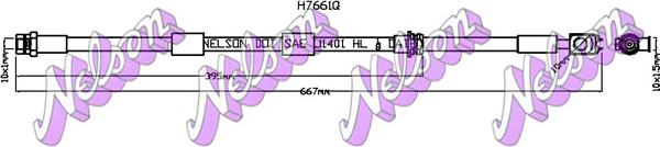 Kawe H7661Q - Furtun frana aaoparts.ro