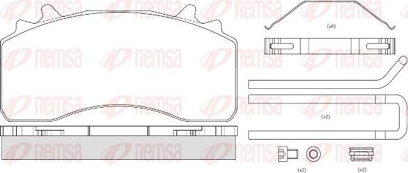 Kawe JCA1526.80 - Set placute frana,frana disc aaoparts.ro