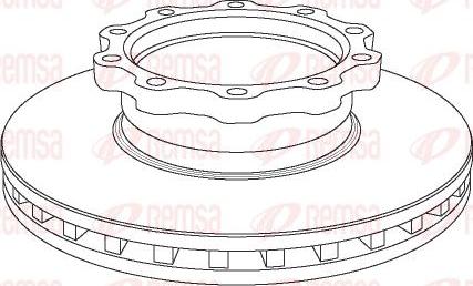 Kawe NCA1038.20 - Disc frana aaoparts.ro
