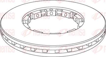 Kawe NCA1143.20 - Disc frana aaoparts.ro