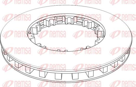 Kawe NCA1143.21 - Disc frana aaoparts.ro