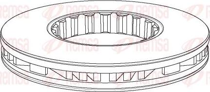 Kawe NCA1161.20 - Disc frana aaoparts.ro