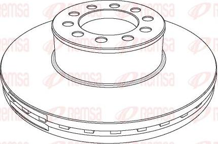 Kawe NCA1173.20 - Disc frana aaoparts.ro