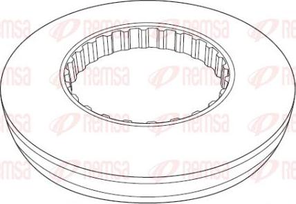 Kawe NCA1177.10 - Disc frana aaoparts.ro