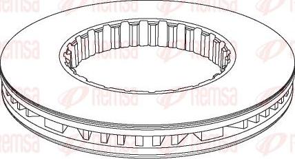 Kawe NCA1177.20 - Disc frana aaoparts.ro