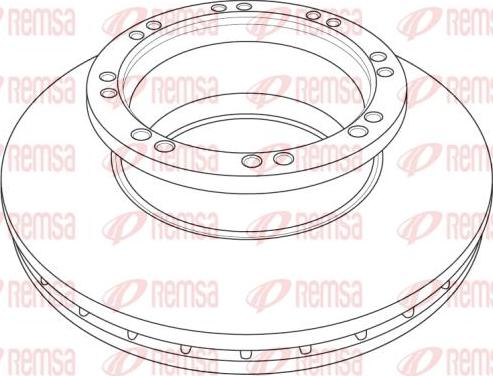 Kawe NCA1215.20 - Disc frana aaoparts.ro