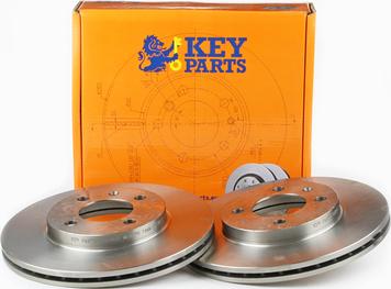 Key Parts KBD4925 - Disc frana aaoparts.ro