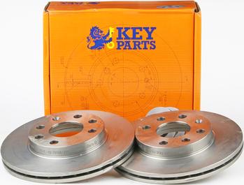 Key Parts KBD4858 - Disc frana aaoparts.ro