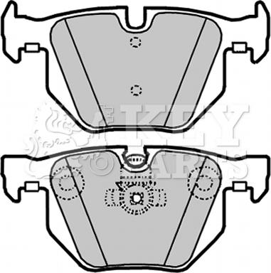 GMC 2355001 - Set placute frana,frana disc aaoparts.ro