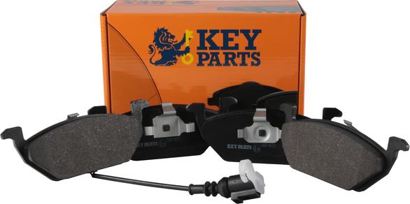 Key Parts KBP1617 - Set placute frana,frana disc aaoparts.ro
