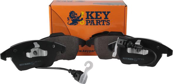 Key Parts KBP1876 - Set placute frana,frana disc aaoparts.ro