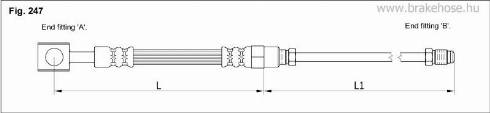 KK95KFT FT0355 - Furtun frana aaoparts.ro