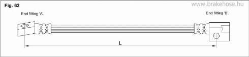 KK95KFT FT2811 - Furtun frana aaoparts.ro