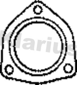 Klarius 410558 - Garnitura, racord evacuare aaoparts.ro