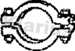 Klarius 430486 - Conector teava, sistem de esapament aaoparts.ro